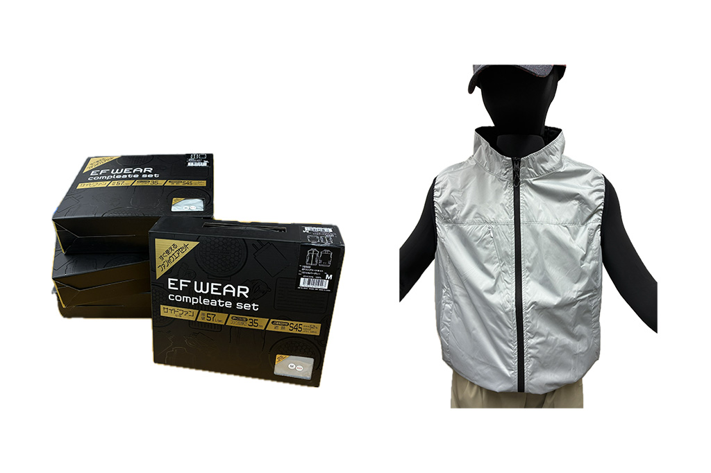 ファン付きウェア